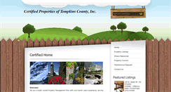Desktop Screenshot of certifiedpropertiesinc.com